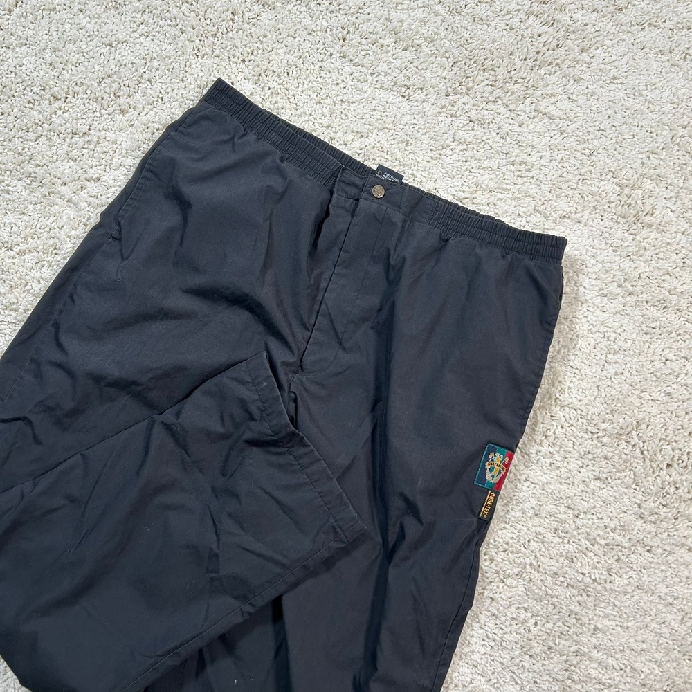 Sunice Golf Rain Pants 38x31 Black GoreTex Waterproof Ankle Zip Trousers